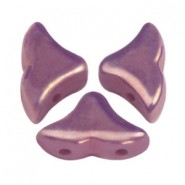 Hélios par Puca® kralen Opaque mix amethyst-gold ceramic look 03000-15726